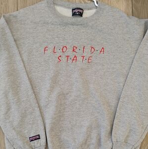 VTG 90s JanSport Florida State NCAA Crewneck Sweater Men's Medium USA Made